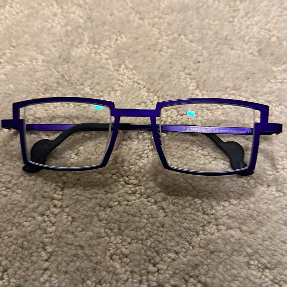 Theo Shift Glasses Frames - Velvet Purple